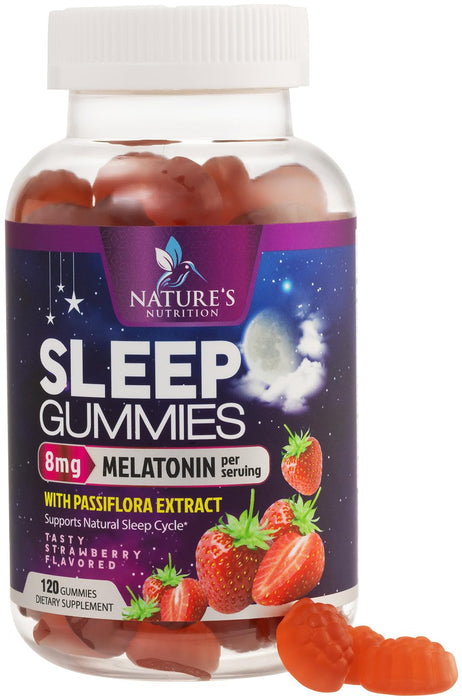 Melatonin Sleep Gummies – 8mg – 120 Count