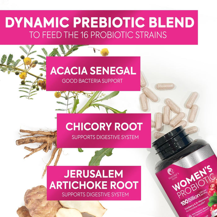 Probiotics For Women 50 Billion CFU – 120 Capsules