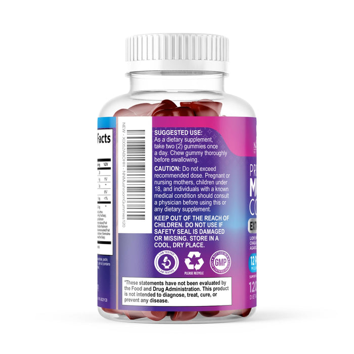 Mushroom Gummies – 120 Gummies