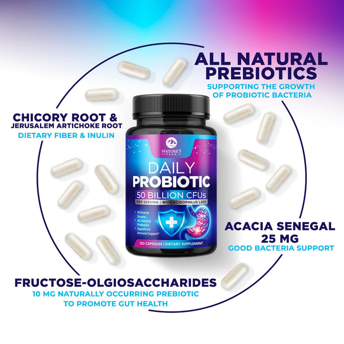Probiotics 60 Billion CFU – 120 Capsules