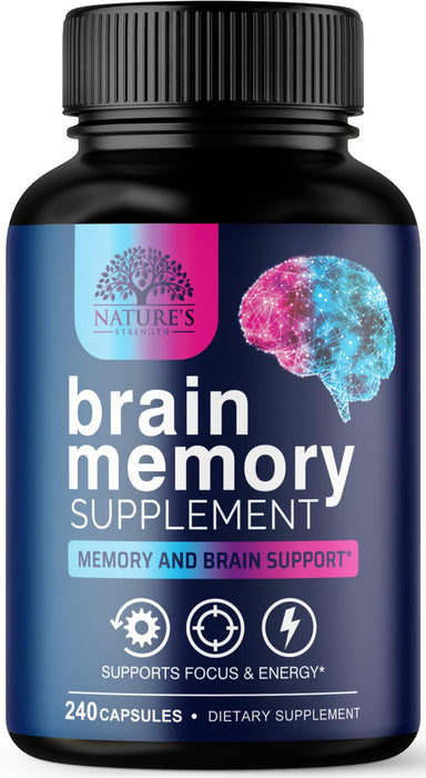 Brain Memory – 240 Capsules