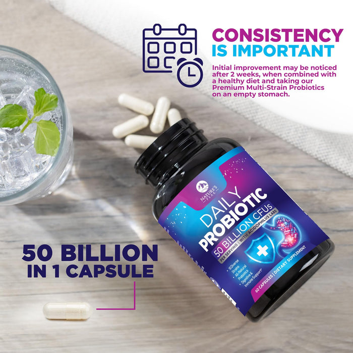 Probiotics 60 Billion CFU – 60 Capsules