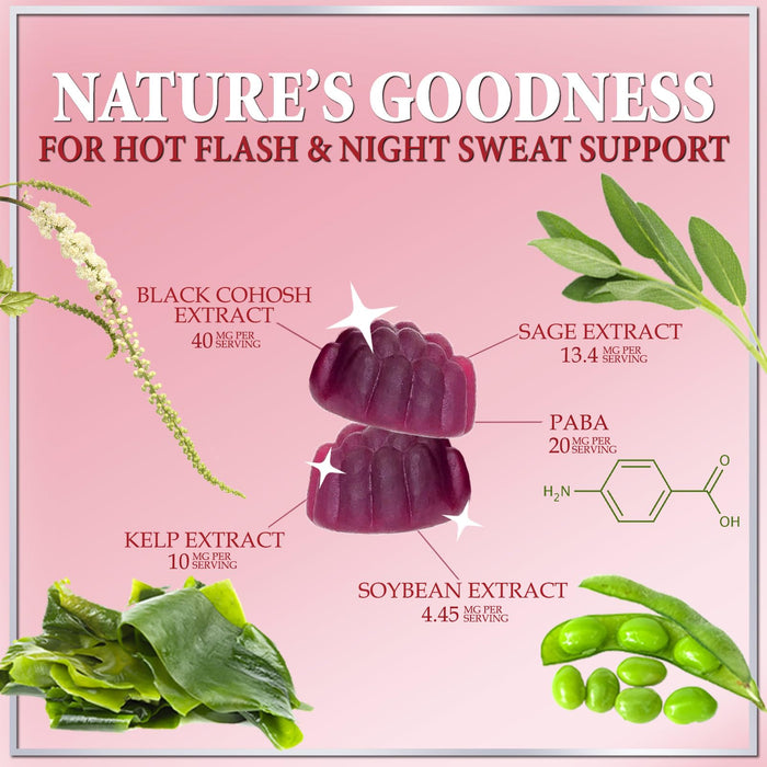 Menopause for Women – 60 Gummies