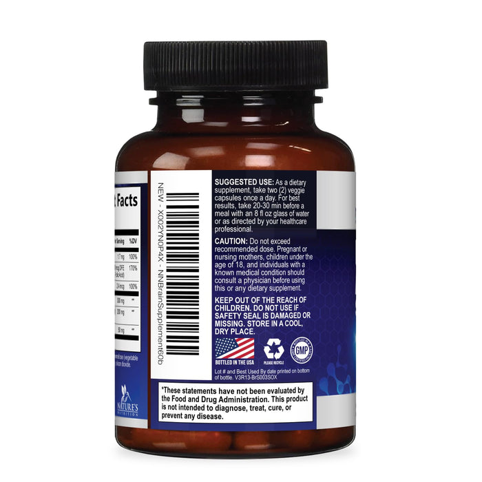 Brain Memory – 60 Capsules