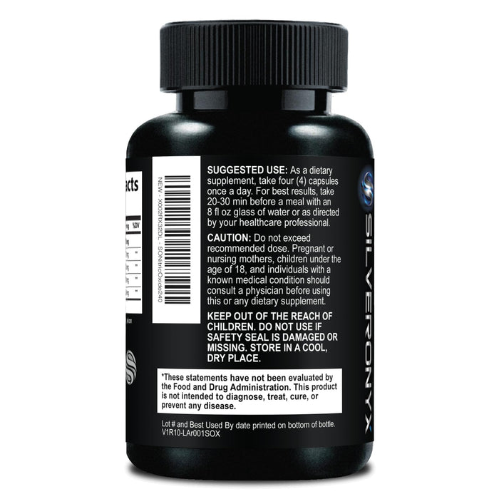 Nitric Oxide Formula with L-Arginine + Citrulline – 240 Capsules