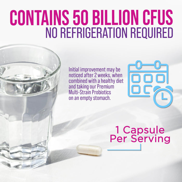 Probiotics 60 Billion CFU per Serving – 60 Capsules