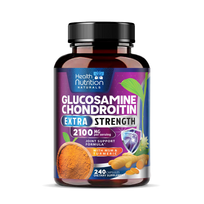 Glucosamine Chondroitin MSM 2100mg Complex – 240 Capsules