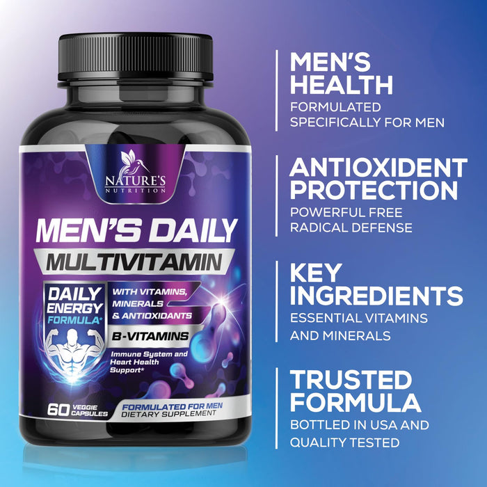 Men’s Daily Multivitamin – 60 Capsules