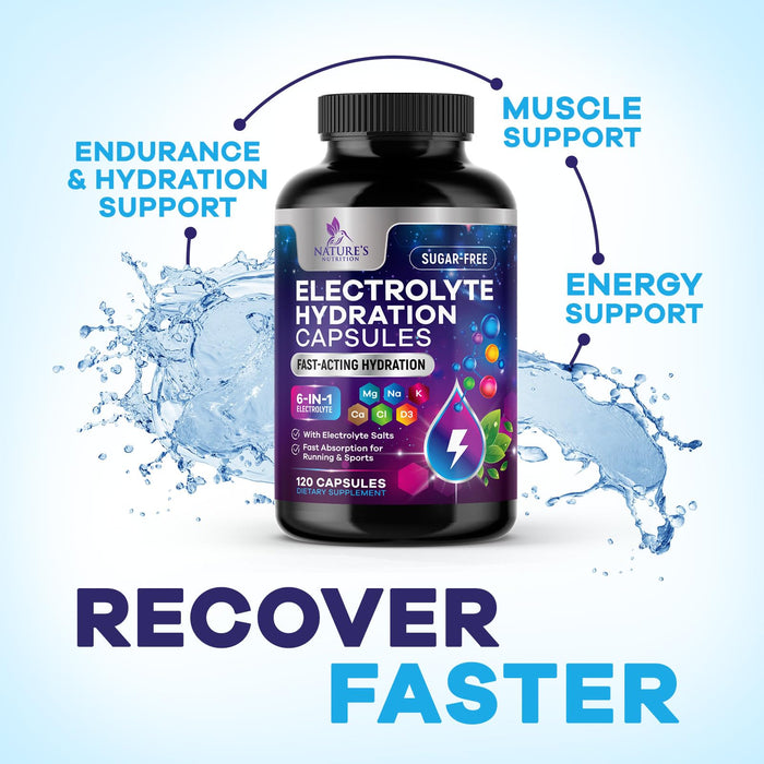 Daily Electrolyte Replenisher Tablets – 120 Servings