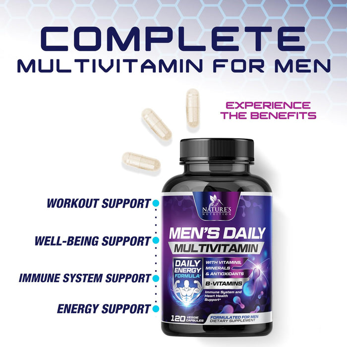 Men’s Daily Multivitamin – 60 Capsules