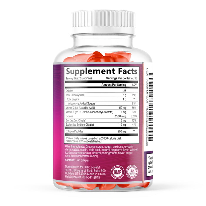 Collagen Gummies for Women – 60 Gummies