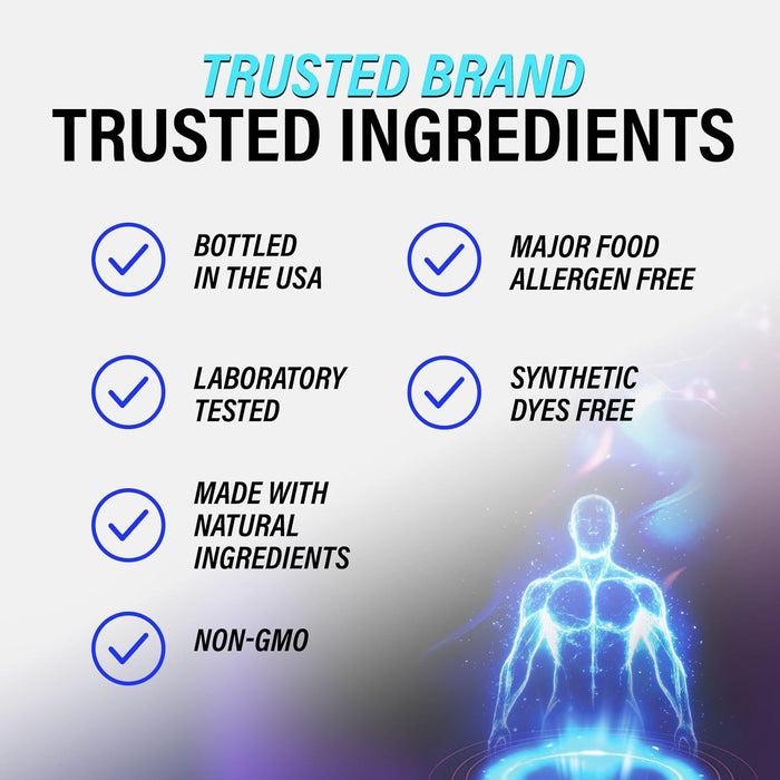 Men's Multivitamins Supplement - Complete Daily Multivitamin for Men with Vitamin B12, A, C, D, E, Zinc, Calcium, Iron, Folate - Immune Health & Energy Support - High Potency & Non-GMO - 120 Capsules