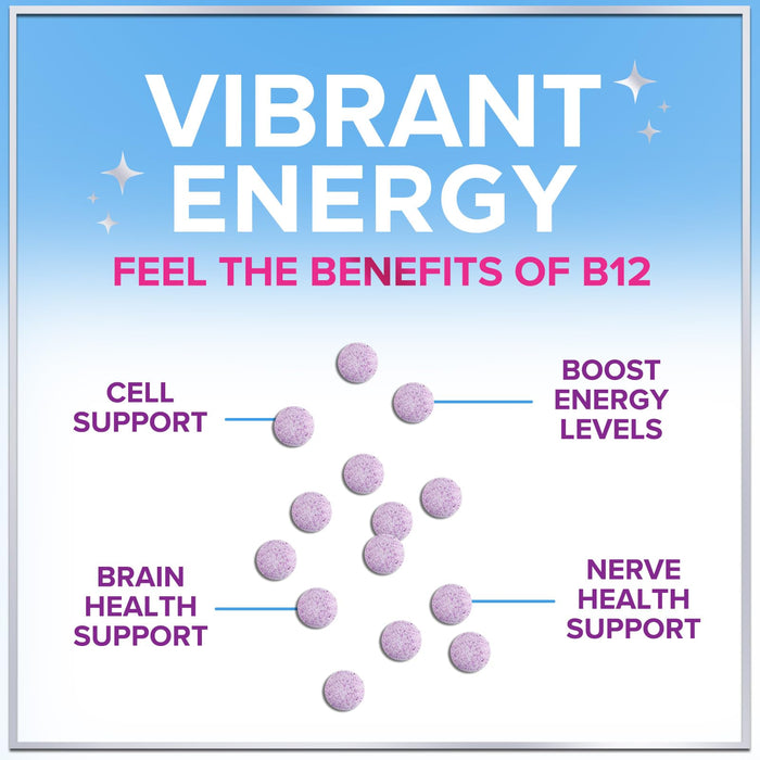 B 12 Vitamin Chewables 1000 mcg – 120 Chewables