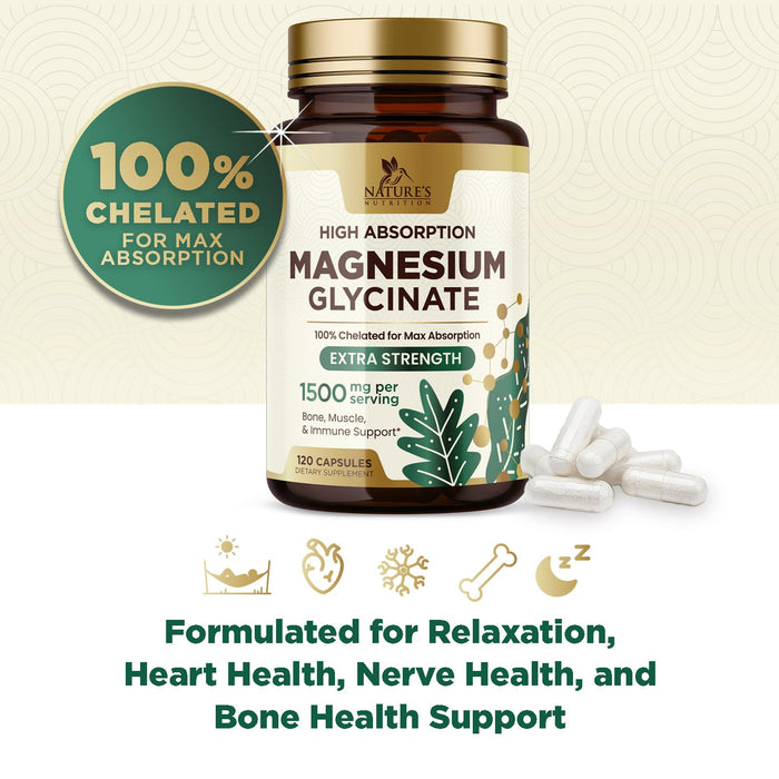 Magnesium (Glycinate) – 250mg – 120 Count