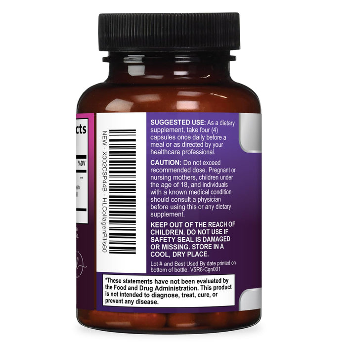 Multi Collagen Peptides – 60 Capsules