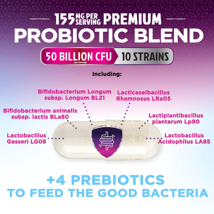 Probiotics 60 Billion CFU per Serving – 60 Capsules