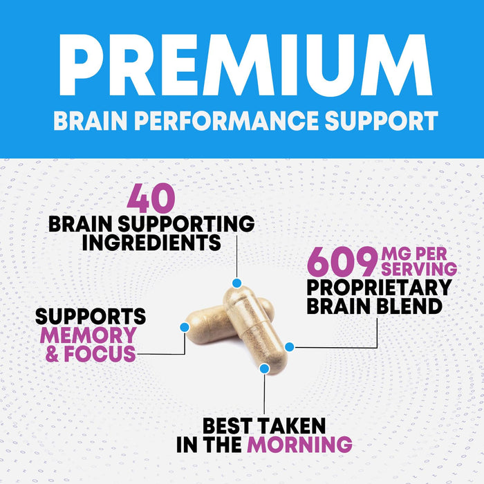 Brain Memory – 120 Capsules