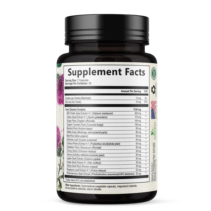 Liver Support Formula – 60 Capsules