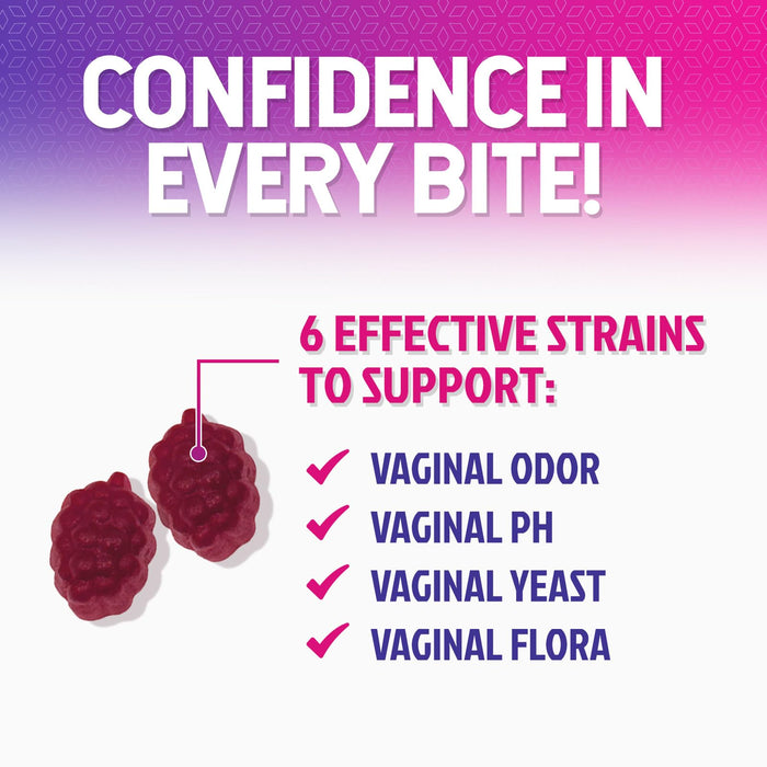 Probiotics for Women Gummies with Cranberry – 3 Billion CFU – 60 Gummies