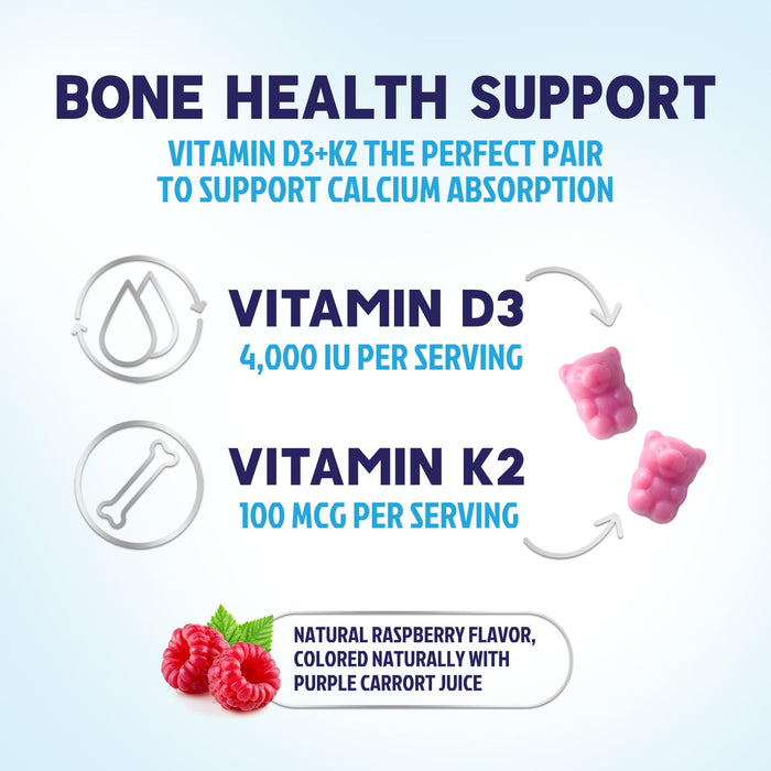 D3 K2 Gummies – 60 Gummies