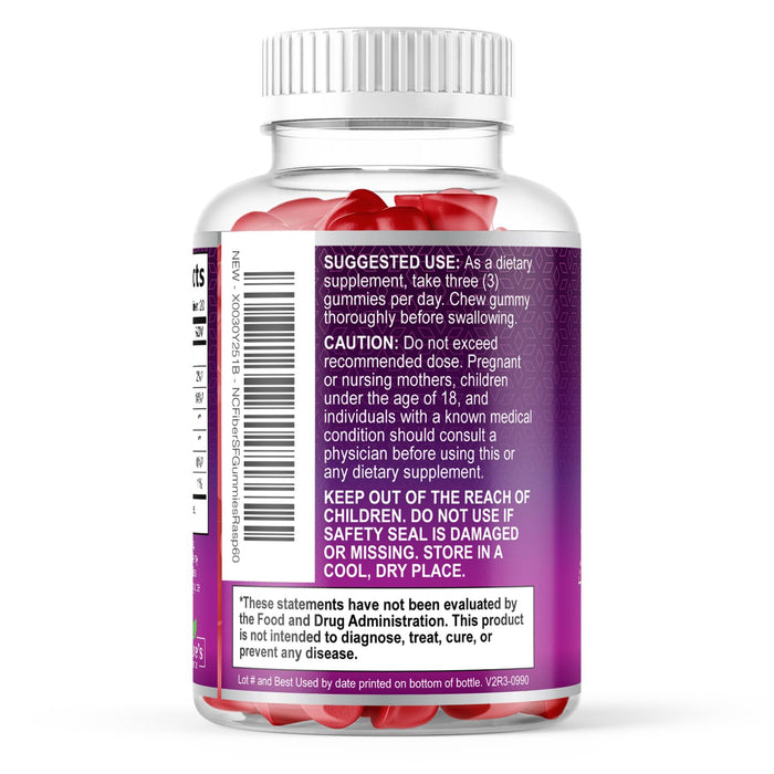 Fiber Gummies – 60 Gummies