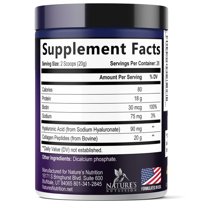 Collagen Peptides Powder – 28 Servings