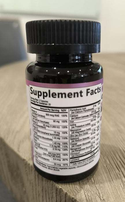 Women’s Daily Multivitamin – 60 Capsules