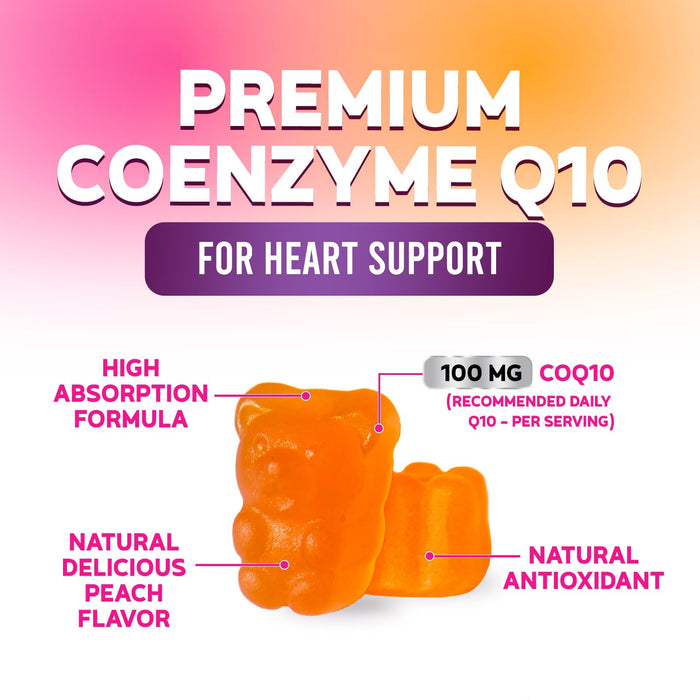 Nutrition CoQ10 Gummies 100mg – 60 Count