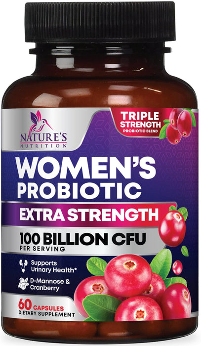 Probiotics for Women – 90 Billion CFU – 60 Capsules