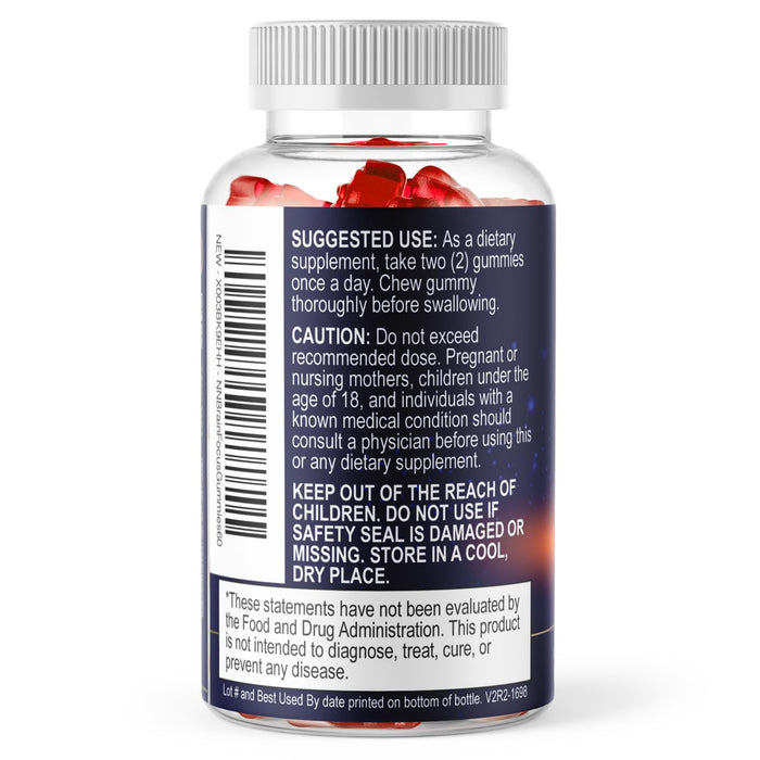 Brain & Focus Nootropic Formula – 60 Gummies