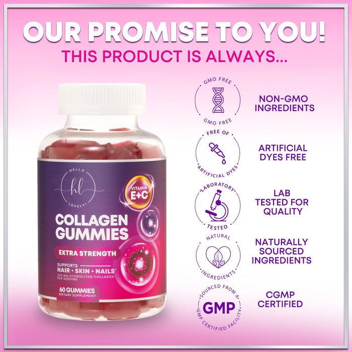 Collagen Gummies for Women – 60 Gummies