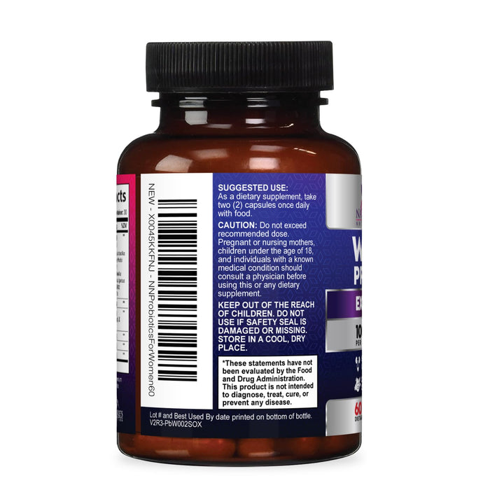 Probiotics for Women – 90 Billion CFU – 60 Capsules