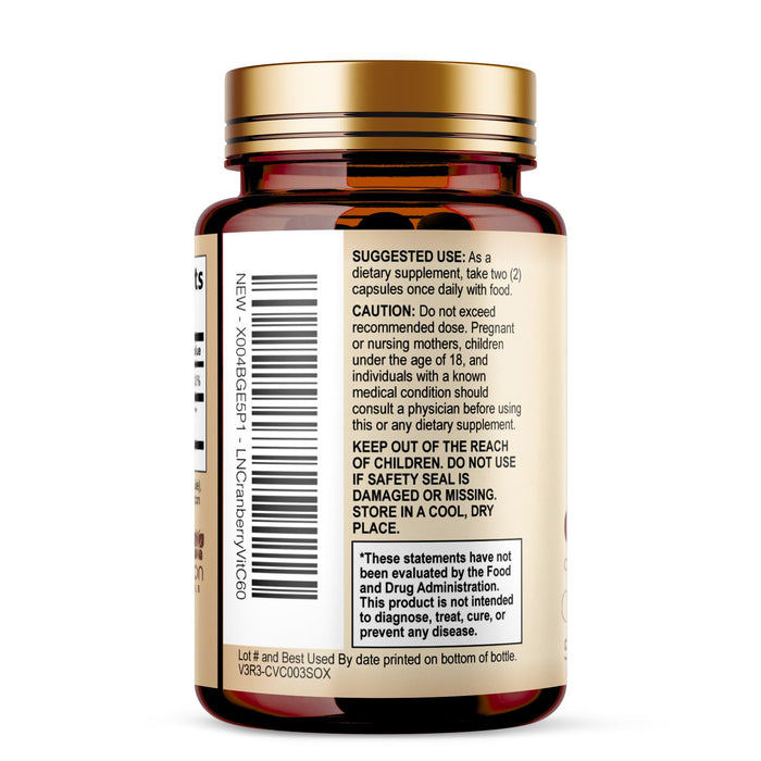 Cranberry 25,000mg – 60 Capsules