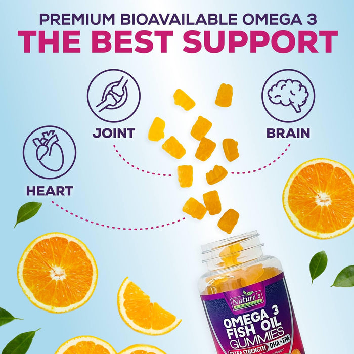 Omega-3 Fish Oil – 120 Gummies