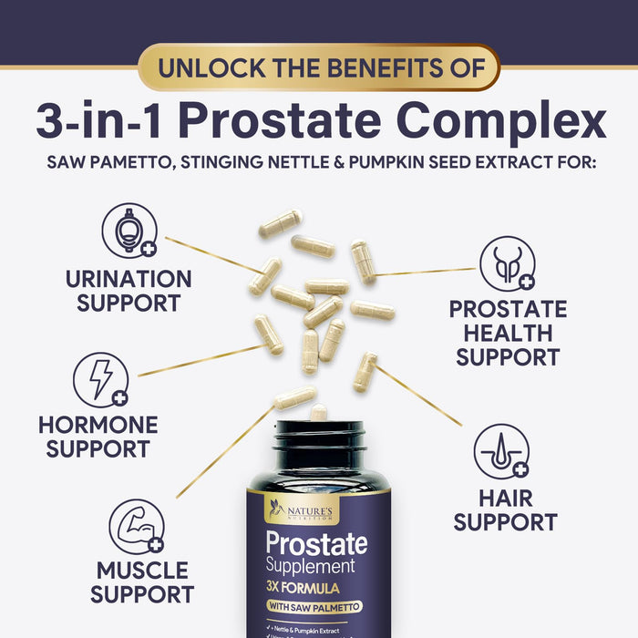 Men’s Prostate Support Formula – 120 Capsules