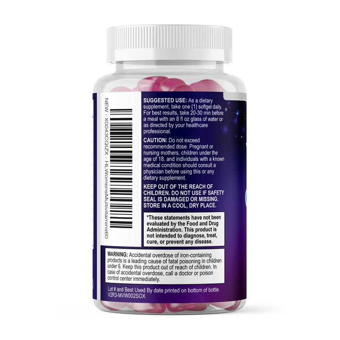 Women’s Daily Multivitamin – 60 Softgels