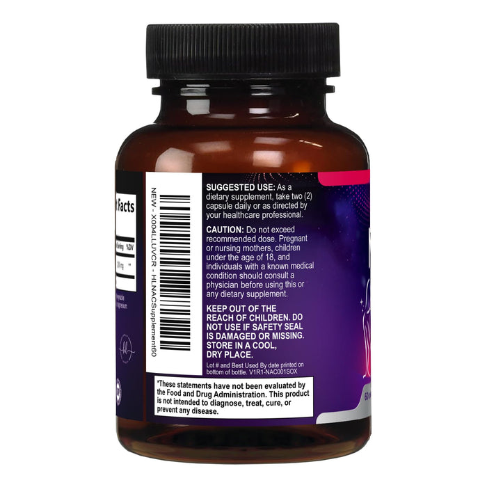 NAC – 1200mg – 60 Capsules