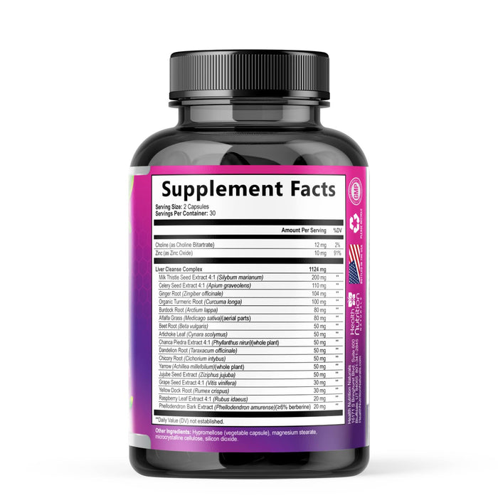 Liver Support Formula – 60 Capsules