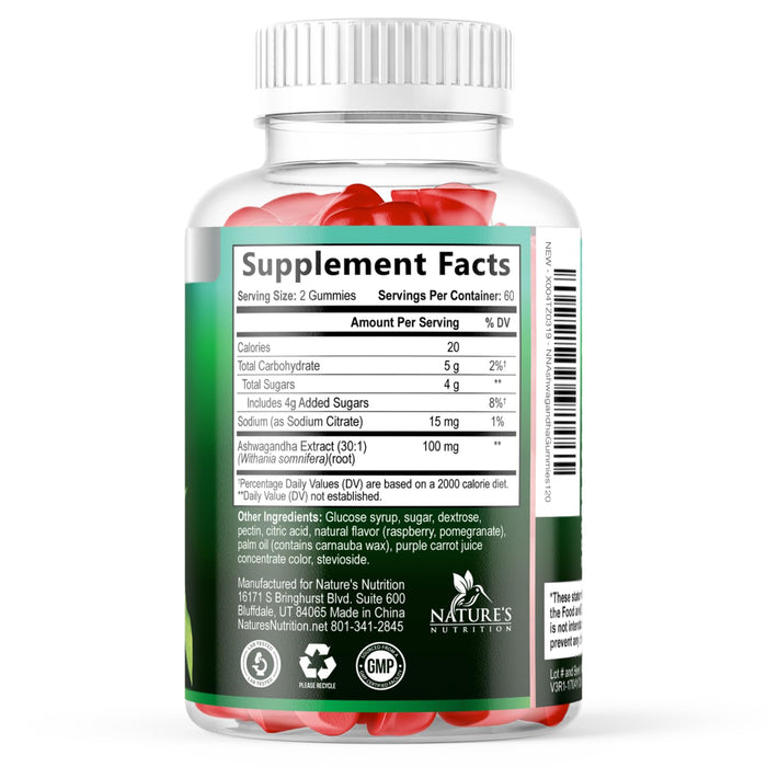 Ashwagandha Gummies – 3000mg – 120 Gummies