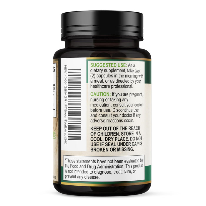Green Tea Extract Capsules with EGCG – 1000mg – 120 Capsules