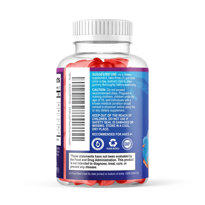 Fiber Gummies for Kids – 60 Gummies