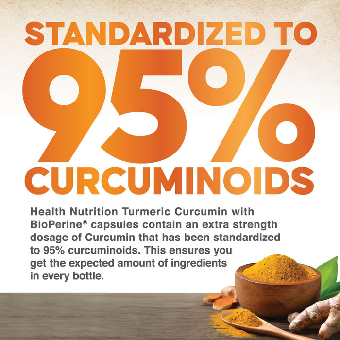 Turmeric Curcumin 2600mg – 120 Capsules