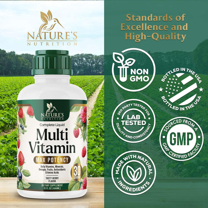 Liquid Multivitamin – 15 Fl Oz