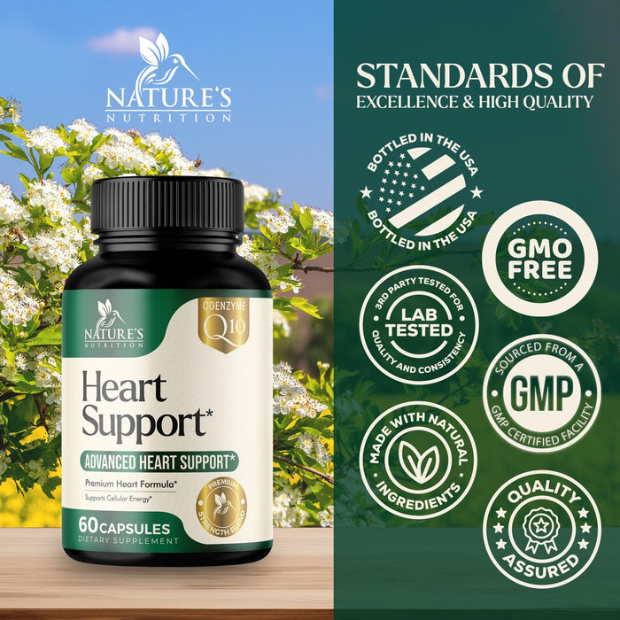 Heart 1650mg – 60 Capsules