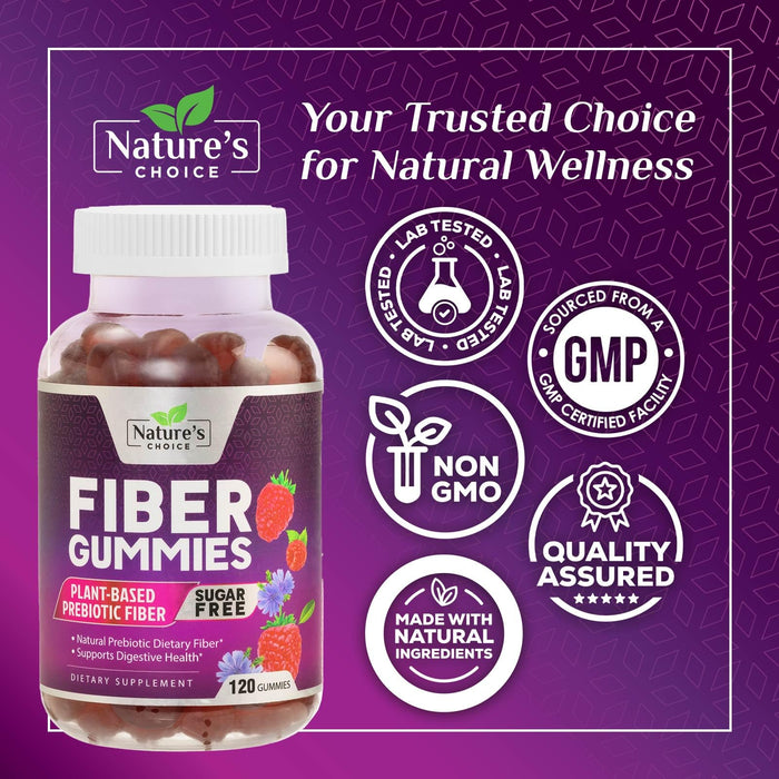 Fiber Gummies – 120 Gummies