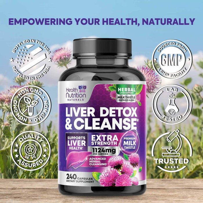 Liver Support Formula – 240 Capsules