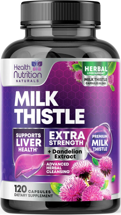 Milk Thistle – 1000mg – 120 Capsules