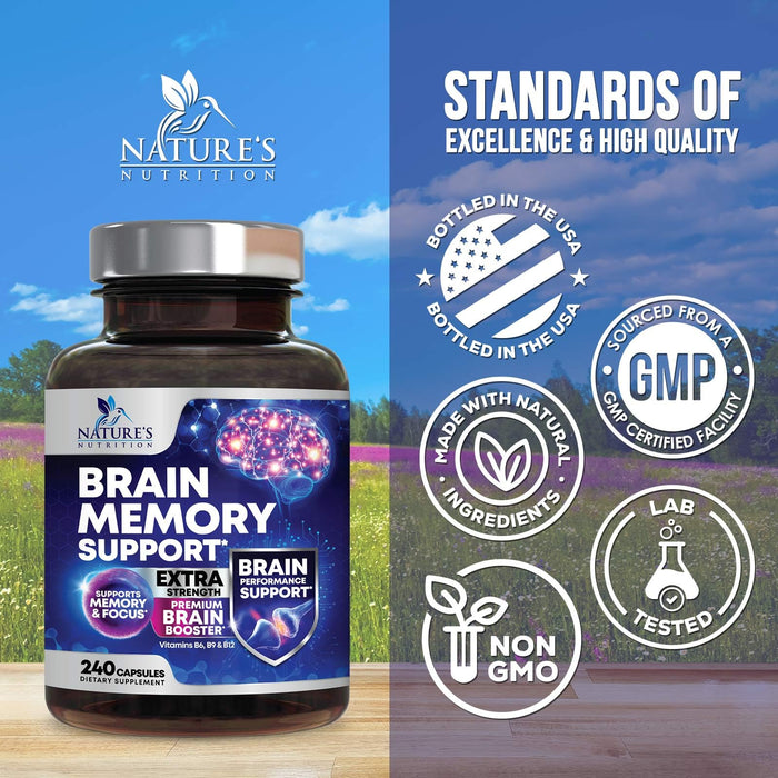 Brain Memory – 240 Capsules