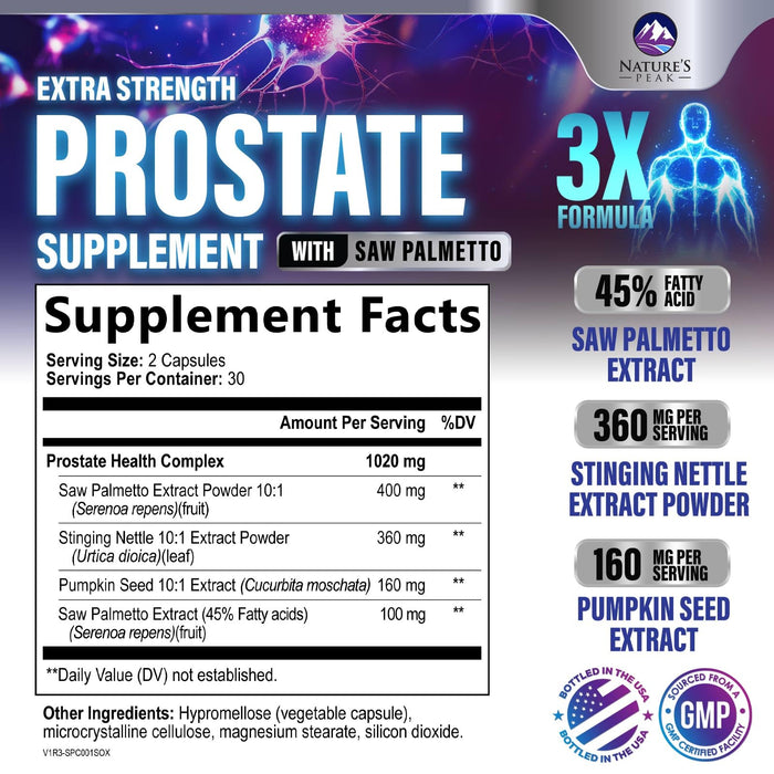 Men’s Prostate Support Formula – 60 Capsules