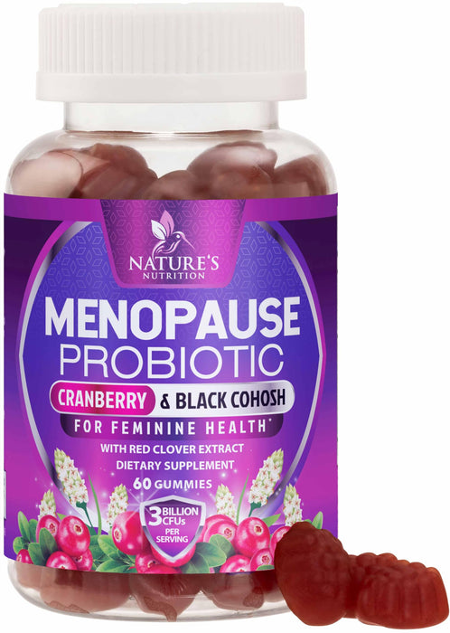Menopause for Women – 3 Billion CFU – 60 Gummies